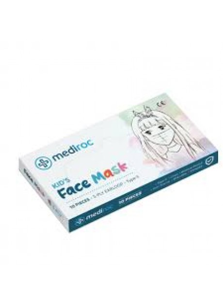 MASCARILLA QUIRÚRGICA INFANTIL Tipo II Pack 10uds AZULES