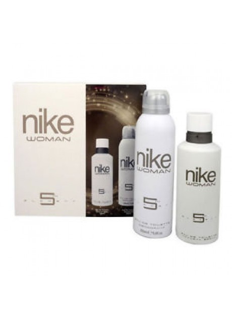 fiesta domingo buque de vapor Cofre NIKE 5TH ELEMENT Woman edt 150ml+Desodorante Spray 200ml | Precio  oferta 10,9 €