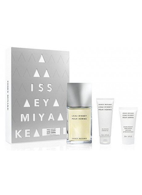 Cofre Issey Miyake L´EAU D´ISSEY FRAÎCHE Men edt 100ml+After Shave Balm 50ml+Gel Ducha 75ml