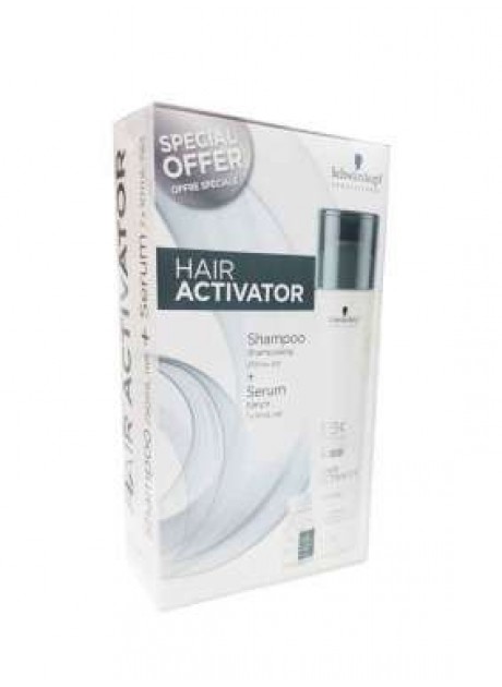 Schwarzkopf HAIR ACTIVATOR Champú 250 ml+Sérum 7x10ml