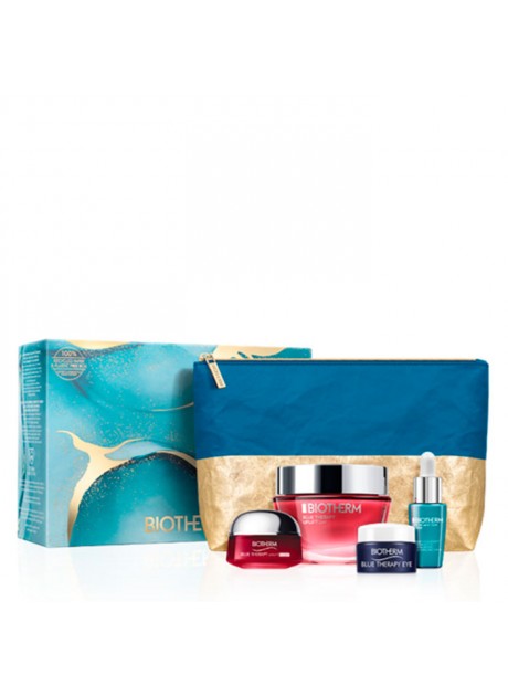 Cofre Biotherm BLUE THERAPY RED ALGAE Uplift 50ml+Blue Therapy night 15ml+Blue Therapy Sérum 7ml+Blue Therapy eye 5ml  