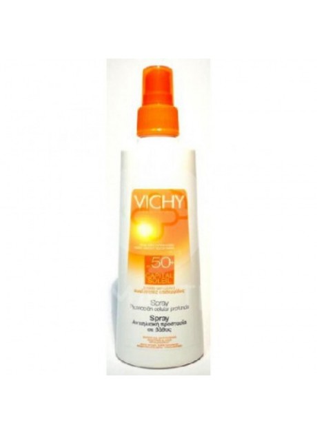 Vichy CAPITAL SOLEIL SPF50 Spray Pieles Sensibles 200ml+After Sun 100ml