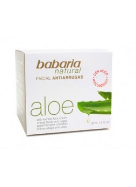 Babaria ALOE VERA Crema Facial Antiarrugas 50ml