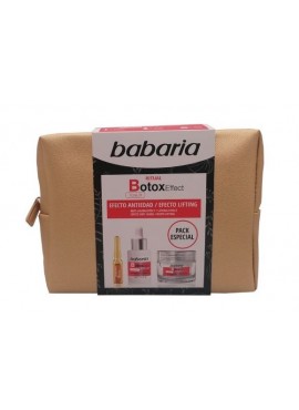 Neceser Babaria BOTOX: Ampolla Botox+Sérum Botox 30ml+Crema Botox 50ml