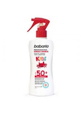 Babaria SPRAY PROTECTOR SOLAR INFANTIL spf50 ATÓPICASY SENSIBLES 200ml