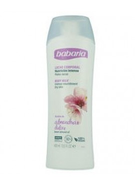 Babaria ACEITE ALMENDRAS body milk piel seca 400ml