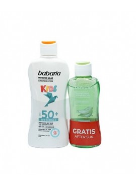 BABARIA SOL. LECHE PROTECTOR INFANTIL SPF50 200ML+AFTER HIELO 100ML