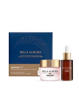 BELLA  AURORA SPLENDOR +50 Crema Día 50ml+Serum Iluminador 30ml