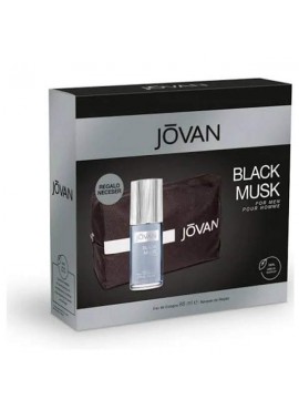 Cofre Jovan BLACK MUSK Men edc 88ml+Neceser