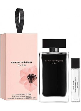 Cofre NARCISO RODRIGUEZ Woman edt 100 ml+Mini Pure Musc 10ml