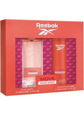 Cofre Reebok MOVE YOUR SPIRIT Woman100ml+Deo 150ml