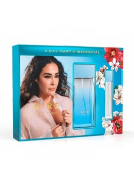 Cofre Vicky Martín Berrocal AIRE Woman edt 100ml+Mini 10ml