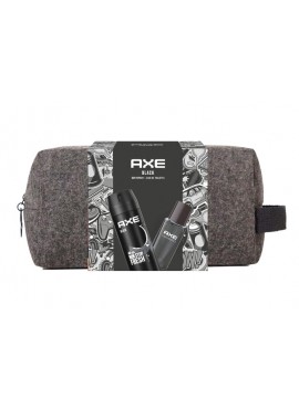 Cofre Axe BLACK Men edt 100ml+Bodyspray 150ml+Neceser