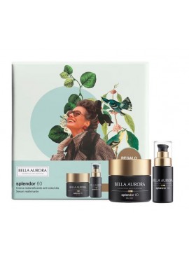 Cofre BELLA AURORA SPLENDOR +60 Crema día 50ml+SPLENDOR +60 Serum 30ml