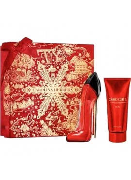 Cofre Carolina Herrera GOOD GIRL VERY Woman edp 80ml+Body Milk 100ml