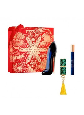Cofre Carolina Herrera GOOD GIRL Woman edp 80ml+Mini 10ml+Labial Fabulous Kiss