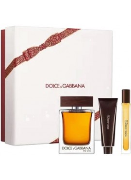 Cofre Dolce & Gabbana THE ONE Men edt 100 ml+Gel 50ml+Mini 10ml