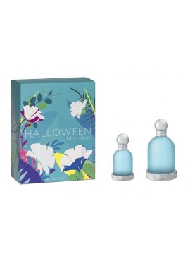 Cofre Jesus del Pozo HALLOWEEN BLUE DROP Woman edt 100 ml+Mini 30ml