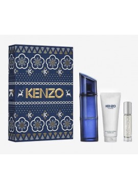 Cofre KENZO HOMME INTENSE edt 100 ml+Gel 75ml+Mini 10ml