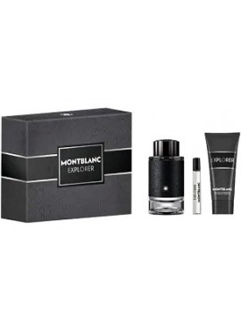 Cofre MontBlanc EXPLORER Homme edp 100ml+Gel 100ml+Mini 7,5ml