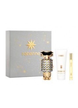 Cofre Paco Rabanne FAME edp 80ml+Body 100ml+Mini 10ml