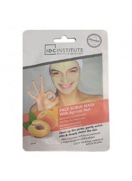 IDC INSTITUTE Mascarilla Facial con Nuez de Albaricoque: Exfoliante