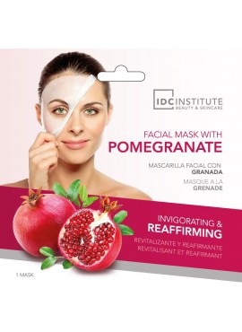 IDC INSTITUTE Mascarilla Facial con Granada: Revitaliza y Reafirma