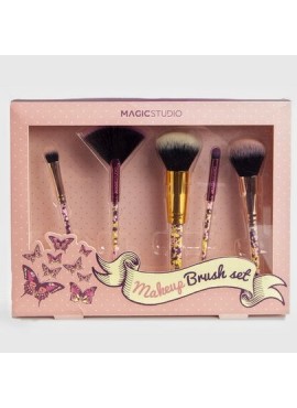 IDC MAGIC STUDIO PINK BRUSH 5 BROCHAS