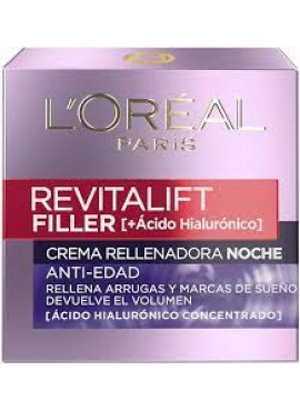 L'Oreal REVITALIFT FILLER Crema Noche Anti-edad 50ml