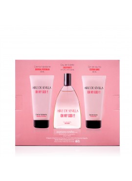 Cofre Aire de Sevilla OH MY GOD!! Woman edt 150ml+Loción Corporal 150ml+Gel de Ducha 150ml