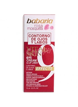 Babaria ROSA MOSQUETA Vital Skin Contorno de Ojos y Labios 15ml