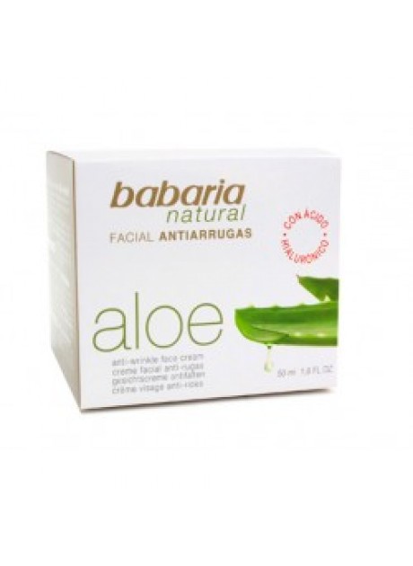 Babaria ALOE VERA Crema Facial Antiarrugas 50ml