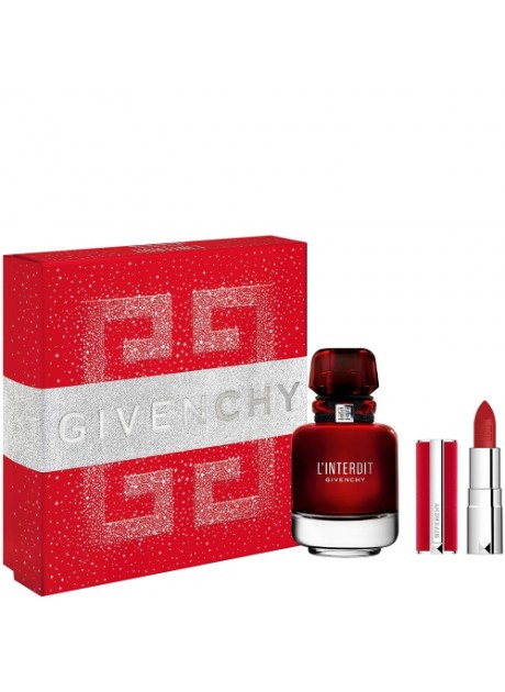 Givenchy L'INTERDIT ROUGE Woman edp 50ml+Pintalabios