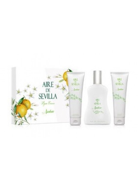 Cofre Aire de Sevilla AZAHAR Woman edt 100ml+Body 100ml+Gel 100ml