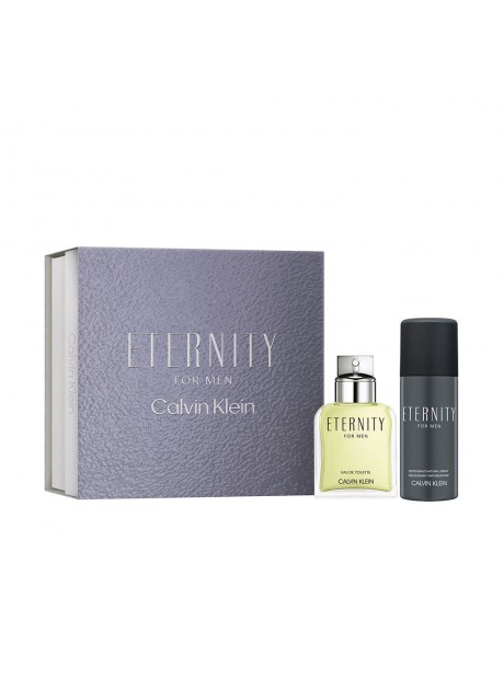Cofre Calvin Klein ETERNITY Men edt 100 ml+Deo Spray 150ml