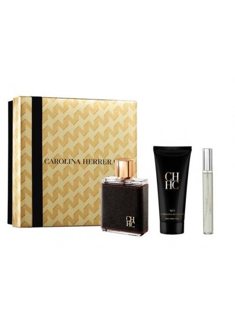 Cofre Carolina Herrera CH Men edt 100 ml+After 100ml+Mini 10ml