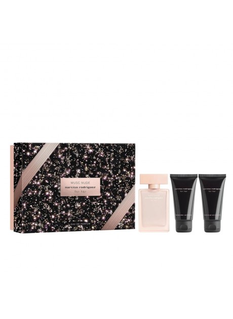 Cofre Narciso Rodriguez MUSC NUDE Woman edp 100 ml+Body 50ml+Mini 10ml
