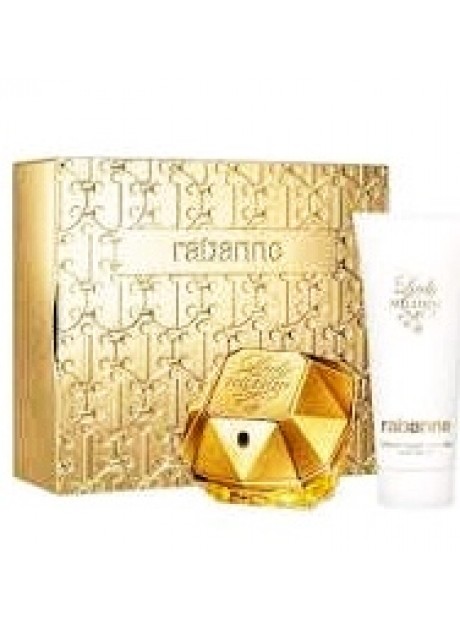 Cofre Paco Rabanne LADY MILLION Woman edp 80ml+Body 100ml