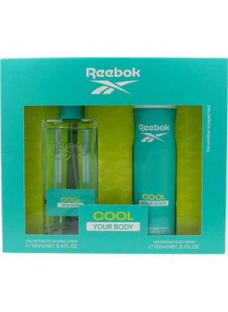 Cofre Reebok COOL YOUR BODY Woman100ml+Deo 150ml