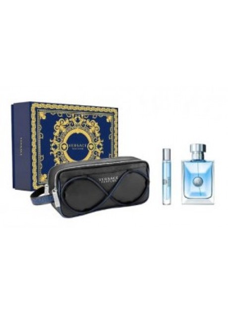 Cofre VERSACE POUR HOMME edt 100 ml+Mini 10m+Neceser