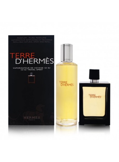 Cofre Hermès TERRE D'HERMÈS Men edp 30ml + Recharge 125ml