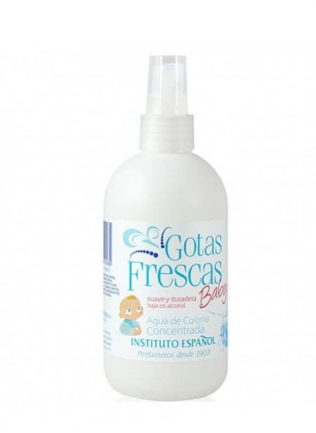 Instituto Español GOTAS FRESCAS BABY Eau de Cologne 250ml