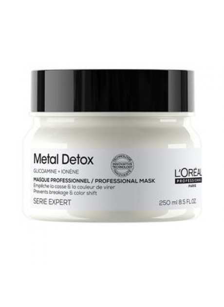 L'Oréal Professionnel Paris METAL DETOX Mascarilla para Cabello dañado 250ml 