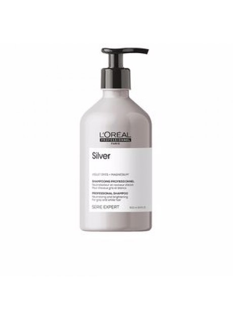 L'Oréal Professionnel Paris SILVER Champú Cabellos Grises y Blancos 500ml  