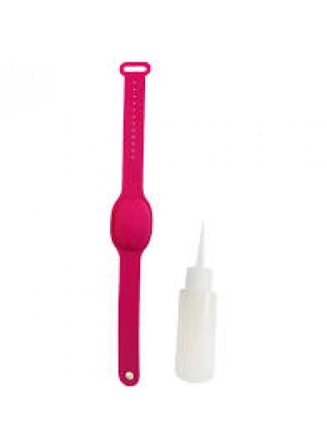 Pulsera Dispensadora de Gel Hidroalcohólico 1ud roja