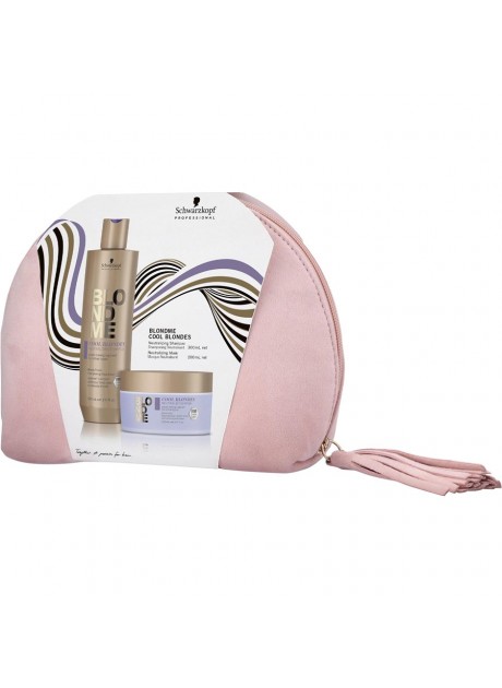 Neceser Schwarzkopf Cool Blondes Neutralizing Champú 300ml+ Mask 200ml