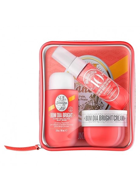 SDJ BOM DIA BRIGHT JET SET (CREAM 50 ml + CHEIROSA 40 PERFUME MIST 30 vp + BODY WASH 90 ml)