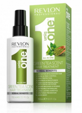 Revlon Uniq One 10 En1 Professional Hair Treatment Green Tea Scent 150ml 