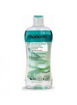 Babaria AGUA MICELAR DESMAQUILLANTE BIFÁSICA 400ml