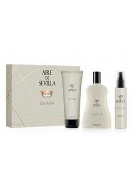 Cofre Aire de Sevilla DIVANA Woman edt 100ml+Gel 100ml+Body Mist 50ml
